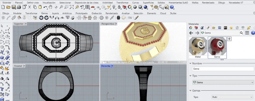Clase 7: Anillos de sello personalizados